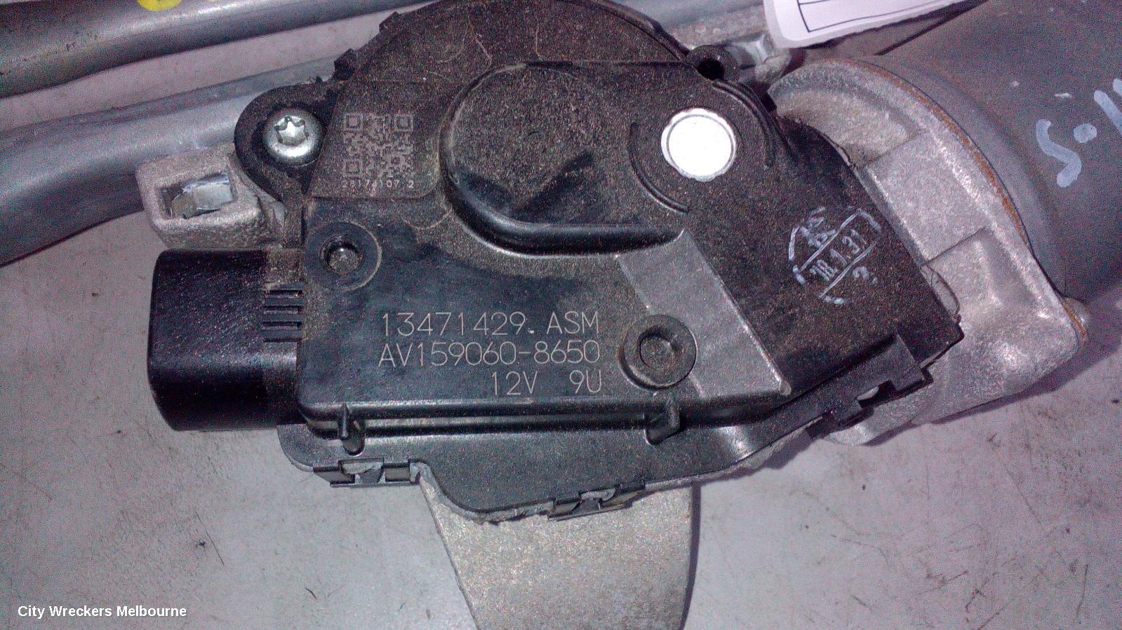 HOLDEN COMMODORE WIPER MOTOR, FRONT, ZB, 10/2017 - 12/2020 - Image 1