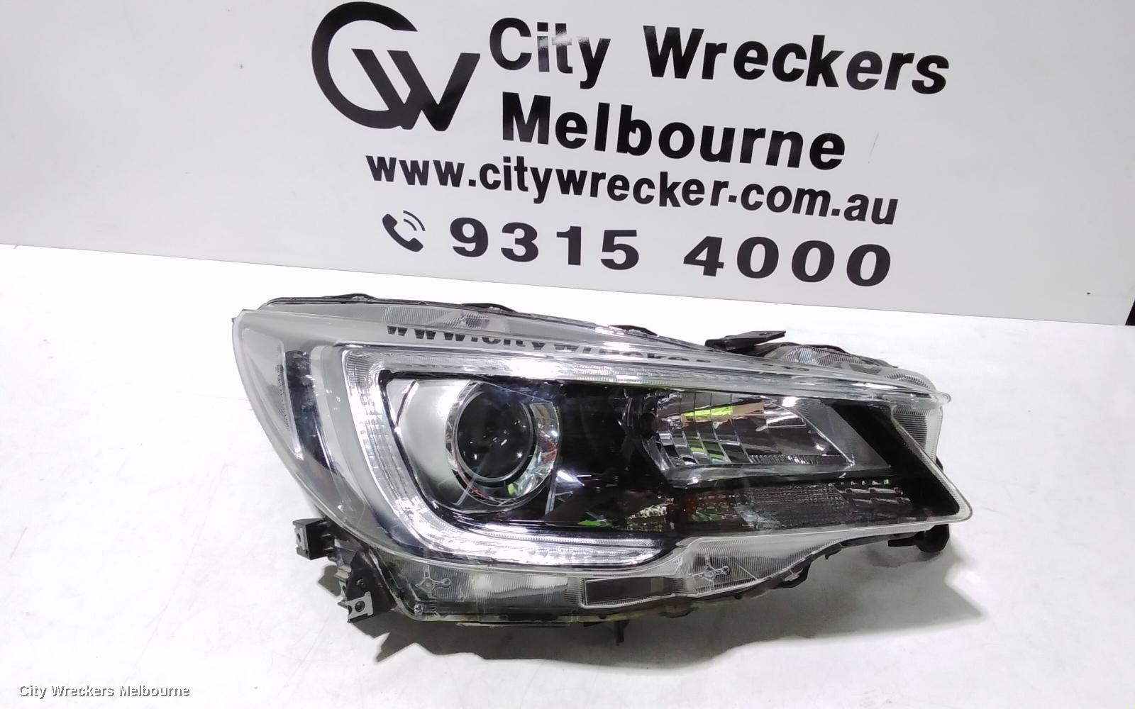 SUBARU OUTBACK RIGHT HEADLAMP, 6TH GEN, LED TYPE, 12/2017 - 12/2020 - Image 1