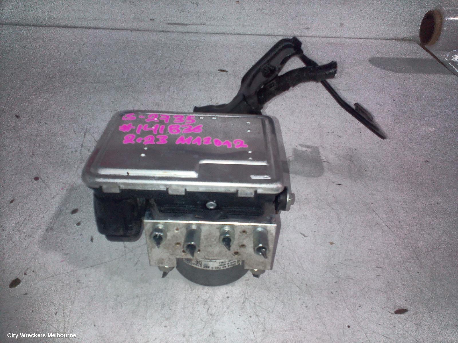 MAZDA 2 ABS PUMP/MODULATOR, DJ/DL, P/N DHL6437A0C, 09/2014 ONWARDS - Image 2