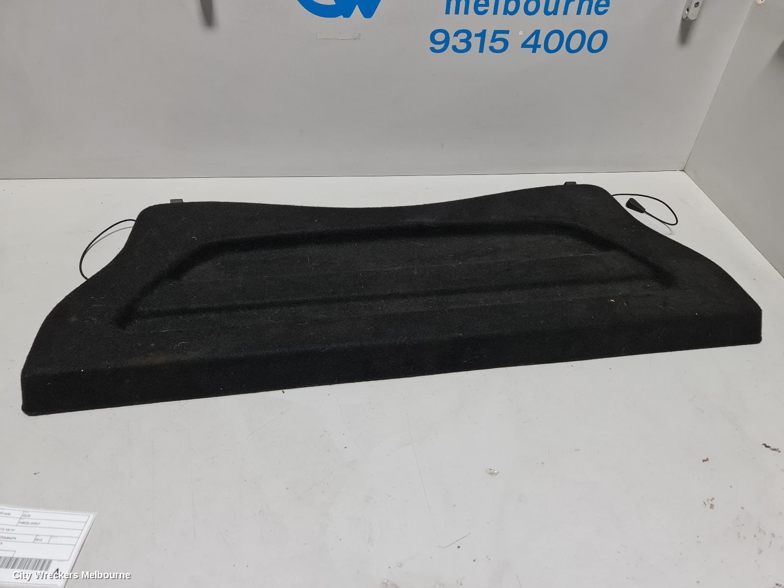 RENAULT CLIO PARCEL SHELF CARGO BLIND, X98, 09/2013 - 10/2019 - Image 2