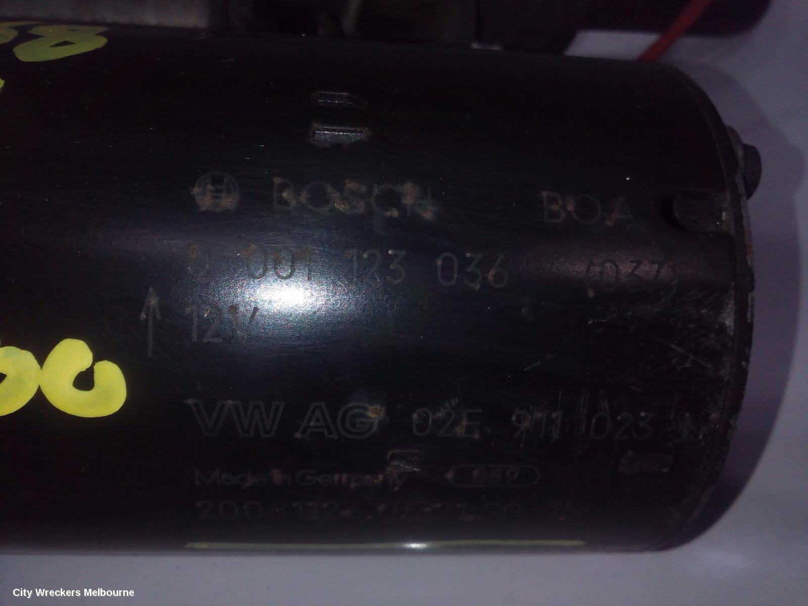 VOLKSWAGEN GOLF STARTER, DIESEL, 2.0, AUTO T/M, BOSCH, GEN 5, 07/2004 - 02/2009 - Image 3