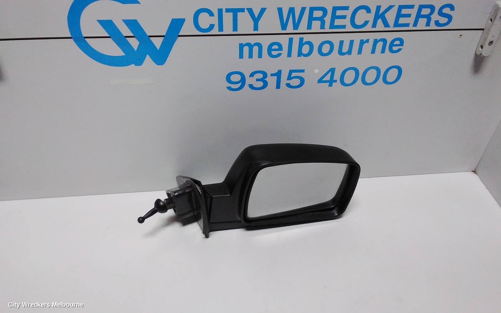 KIA PREGIO RIGHT DOOR MIRROR, CT, MANUAL, SQUARE TYPE, 07/2004 - 01/2006 - Image 1