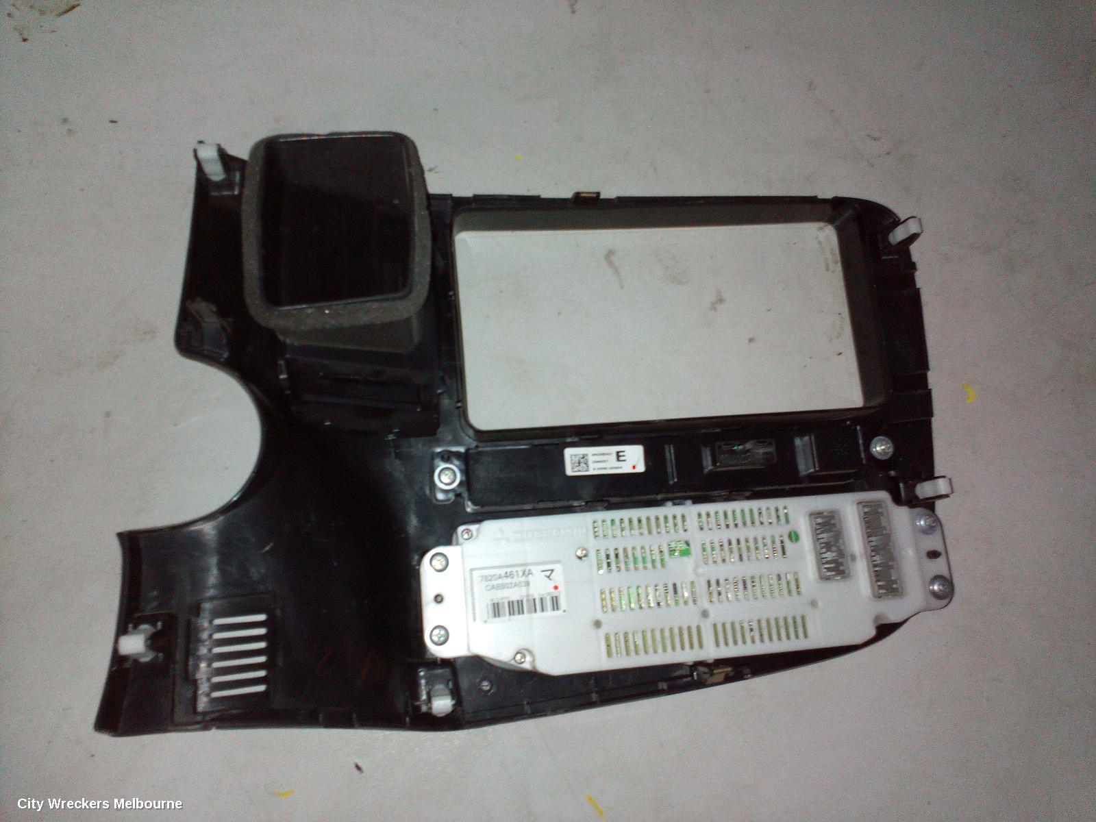 MITSUBISHI OUTLANDER HEATER/AC CONTROLS, DUAL ZONE CLIMATE CONTROL TYPE, ZJ-ZK, 10/2012 ONWARDS - Image 2