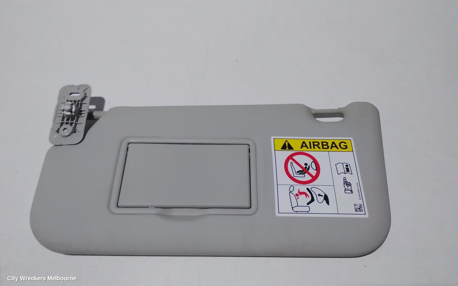 FORD RANGER SUNVISOR, PX1, LH SIDE, GREY, NON SLIDING TYPE, 06/2011 - 06/2015 - Image 1