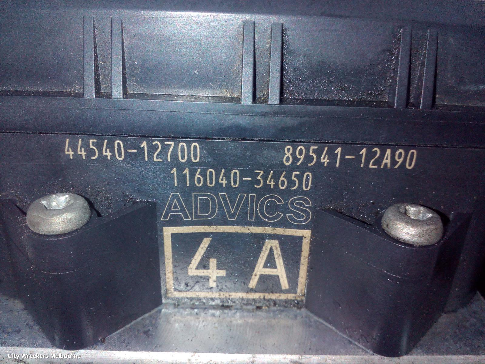 TOYOTA COROLLA ABS PUMP/MODULATOR, ZRE182R, HATCH, NON HYBRID, 03/2015 - 06/2018 - Image 3