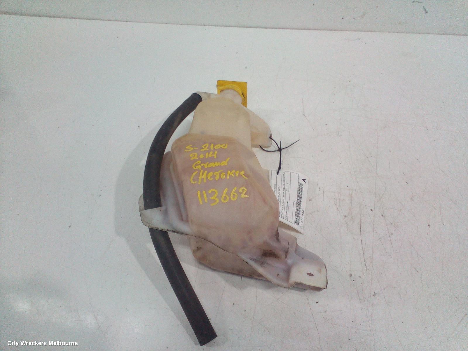 JEEP GRANDCHEROKEE OVERFLOW BOTTLE, WK, PETROL, 3.6 2 RECTANGLE-3 SQUARE HARNESS TYPE/5.7/6.2/6.4, OVERFLOW BOTTLE, 10/2010 - 02/2022 - Image 2