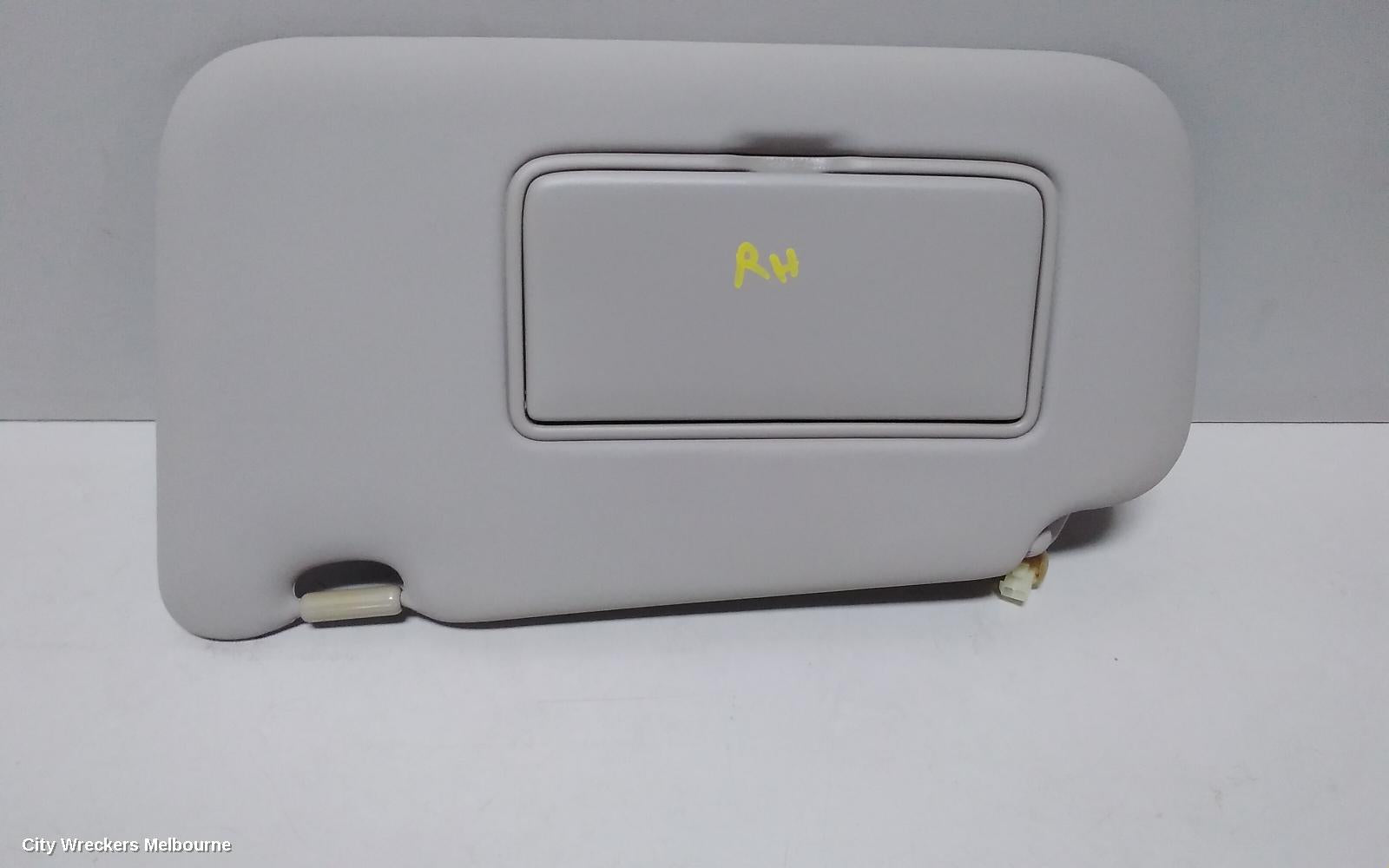 NISSAN PULSAR SUNVISOR, C12, RH SIDE, NON LAMP TYPE, HATCH, 05/2013 - 12/2016 - Image 2
