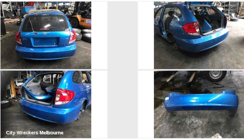 KIA RIO REAR BUMPER, HATCH 09/2002 - 07/2005 - Image 1