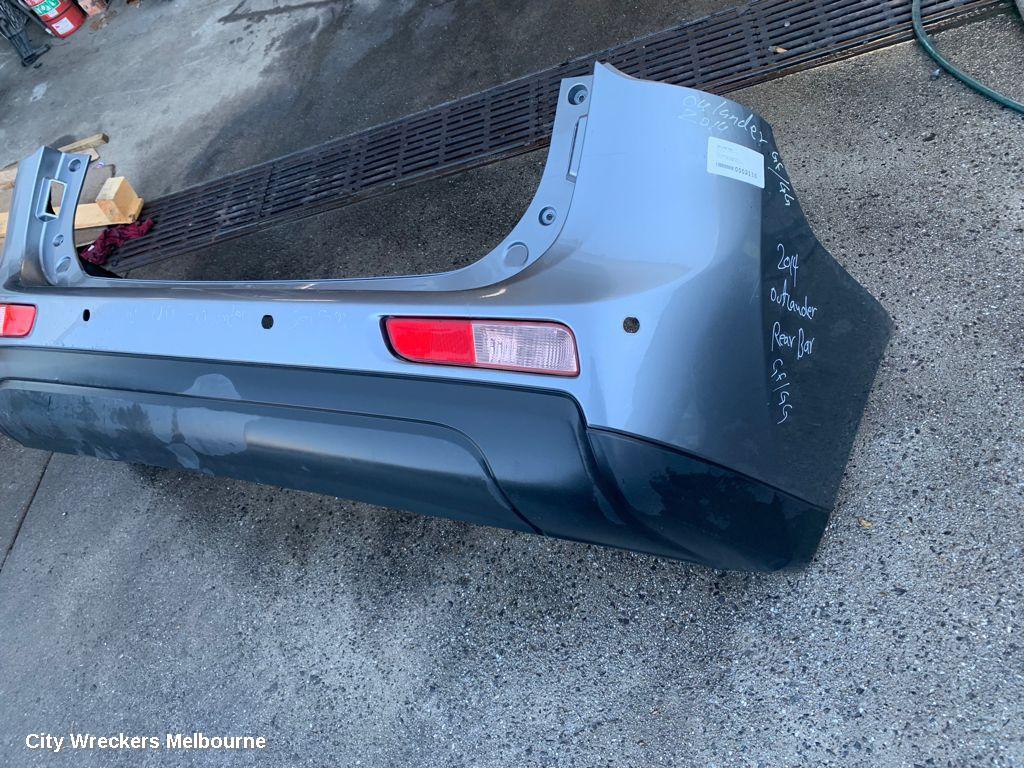MITSUBISHI OUTLANDER REAR BUMPER, ZJ, 10/2012 - 02/2014 - Image 3