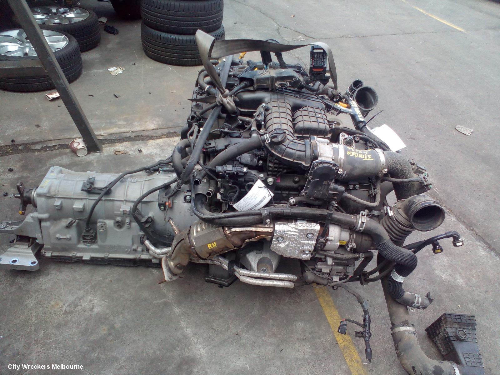 KIA STINGER ENGINE, PETROL, 3.3, G6DP, TWIN TURBO, CK, 06/2017 ONWARDS - Image 3