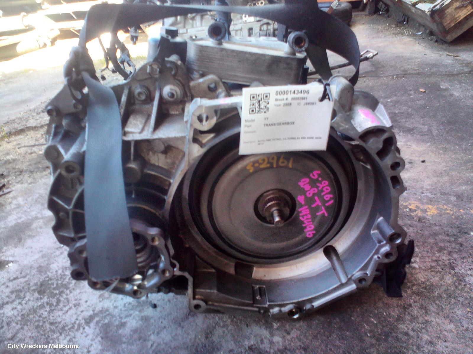 AUDI TT TRANS/GEARBOX, AUTO, FWD, PETROL, 2.0, TURBO, 8J, KNC CODE, 09/2006 - 08/2010 - Image 2