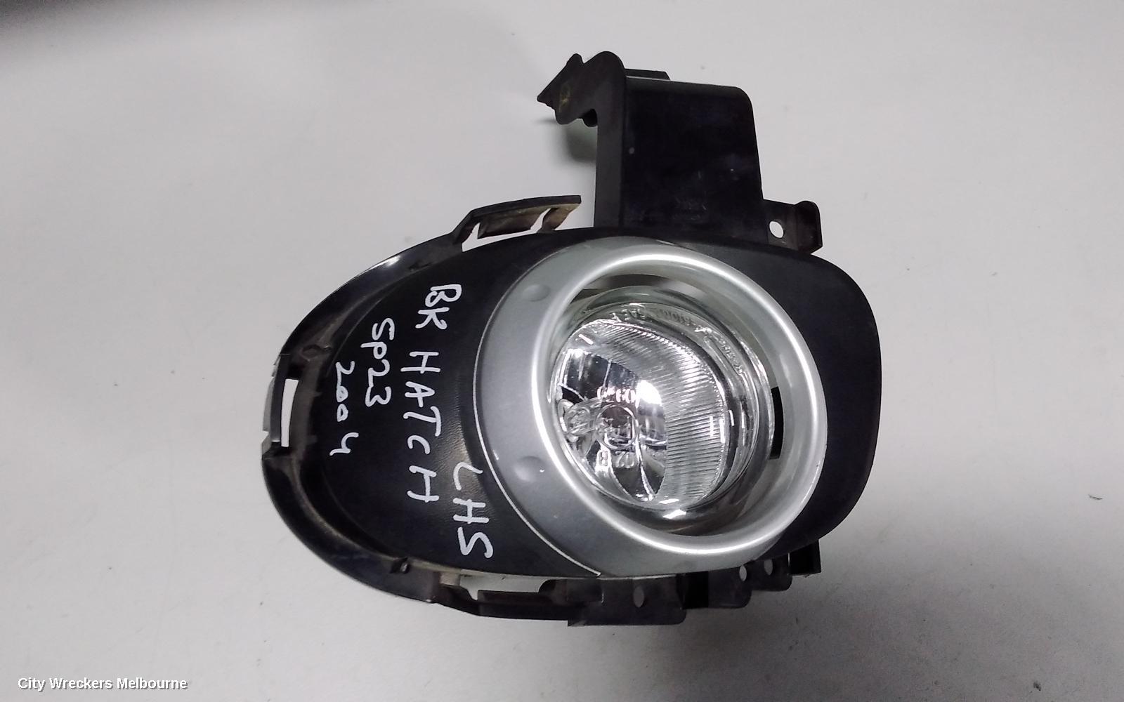 MAZDA 3 LEFT INDICATOR/FOG/SIDE, BUMPER FOGLAMP, BK, ROUND TYPE, LENS# 114-61009, 01/2004 - 04/2009 - Image 1