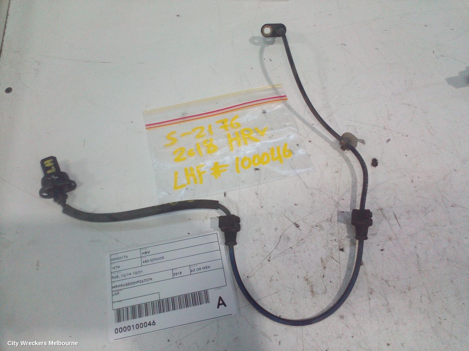 HONDA HRV ABS SENSOR, RU5, LH FRONT, 12/2014 - 10/2021 - Image 2