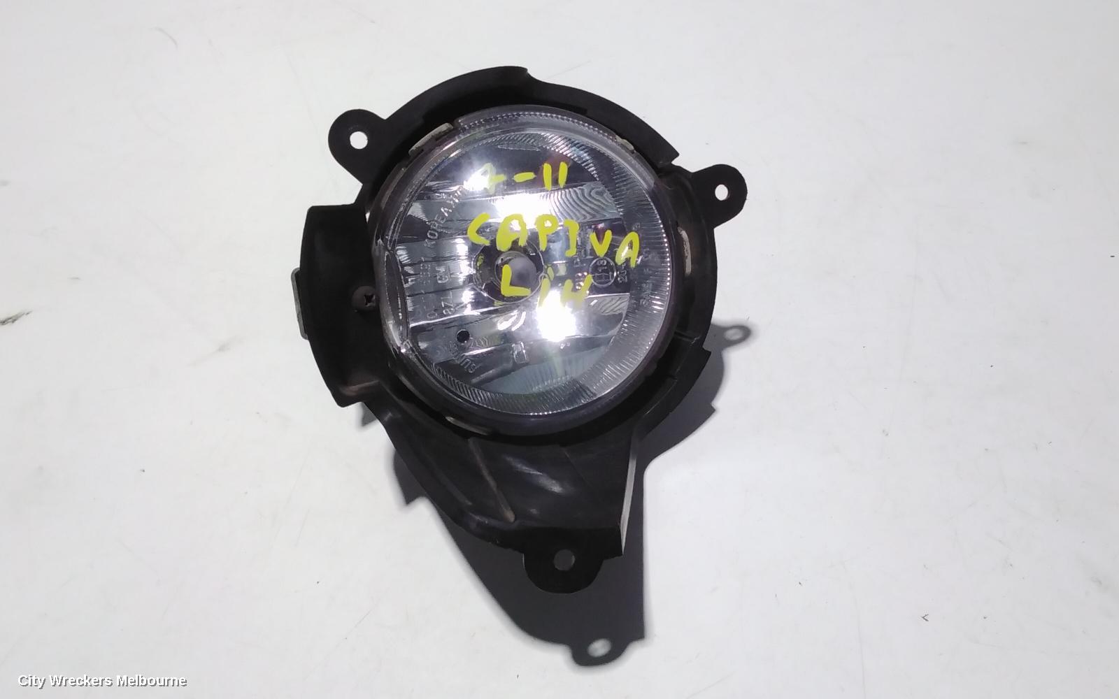 HOLDEN CAPTIVA LEFT INDICATOR/FOG/SIDE, BUMPER FOGLAMP, CX/LX/SX (4TH VIN = C), CG, 09/2006 - 02/2011 - Image 1