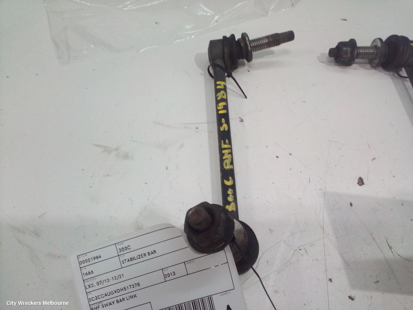 CHRYSLER 300C STABILISER BAR, LX2, 12/2011 - 12/2021 - Image 2