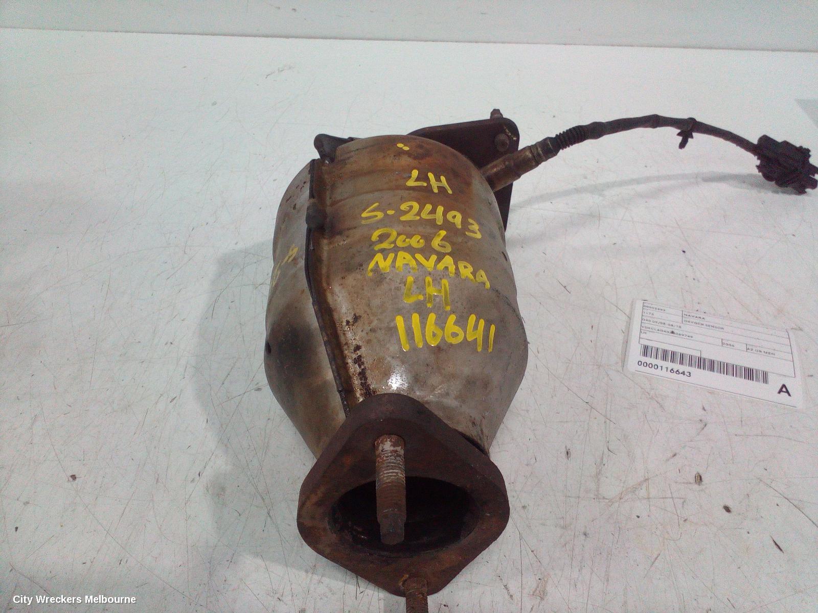 NISSAN NAVARA CATALYTIC CONVERTER, D40, LH PRIMARY BOLT ON CAT TYPE (TO MANIFOLD), 4.0, VQ40, PETROL, 09/2005 - 12/2011 - Image 1