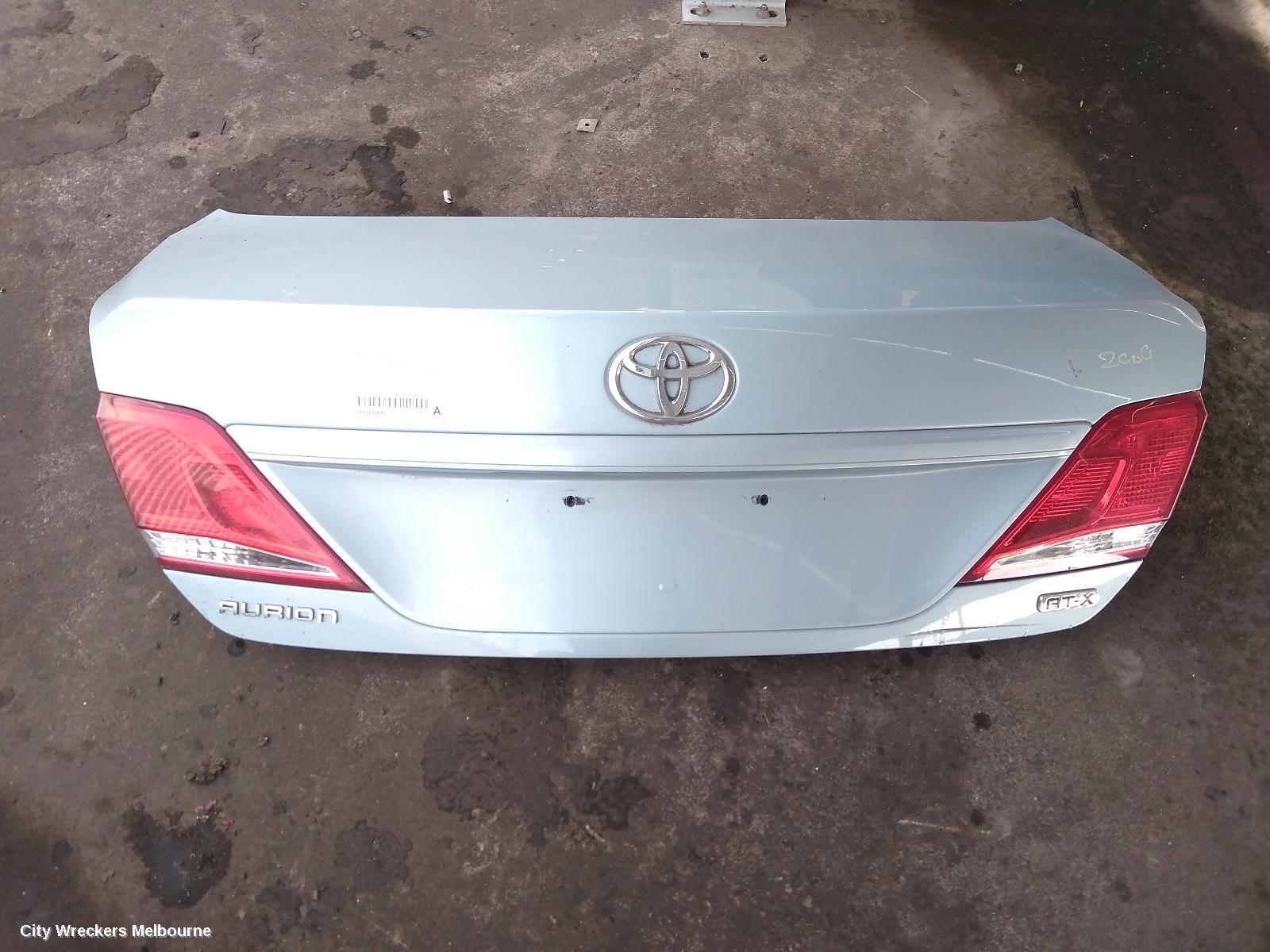 TOYOTA AURION BOOTLID/TAILGATE, BOOTLID, GSV40R, AT-X/PRODIGY/TOURING, NON SPOILER TYPE, 10/2006 - 08/2009 - Image 1