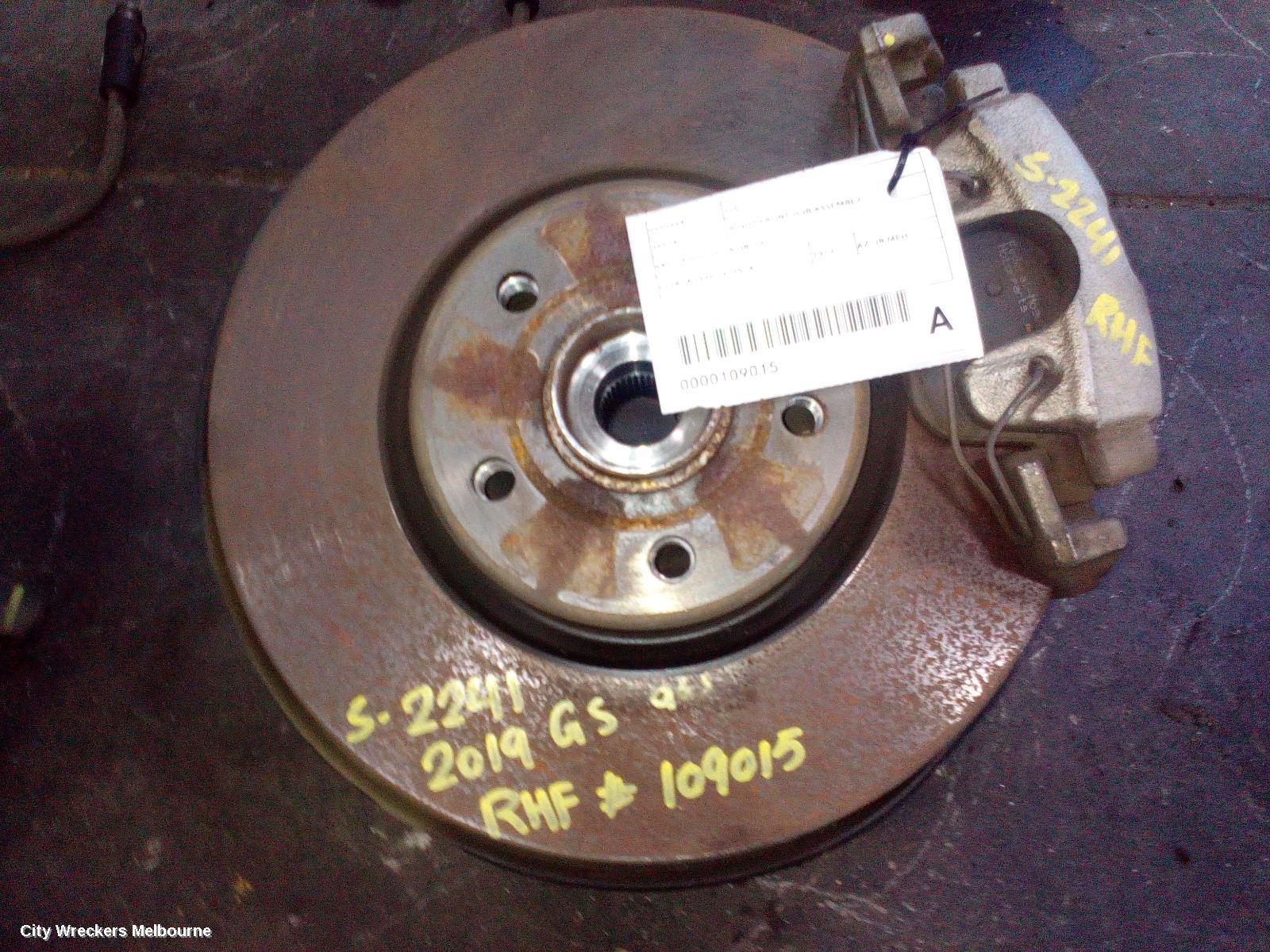 MG GS RIGHT FRONT HUB ASSEMBLY, SAS2, FWD, 09/2016 - 08/2019 - Image 1