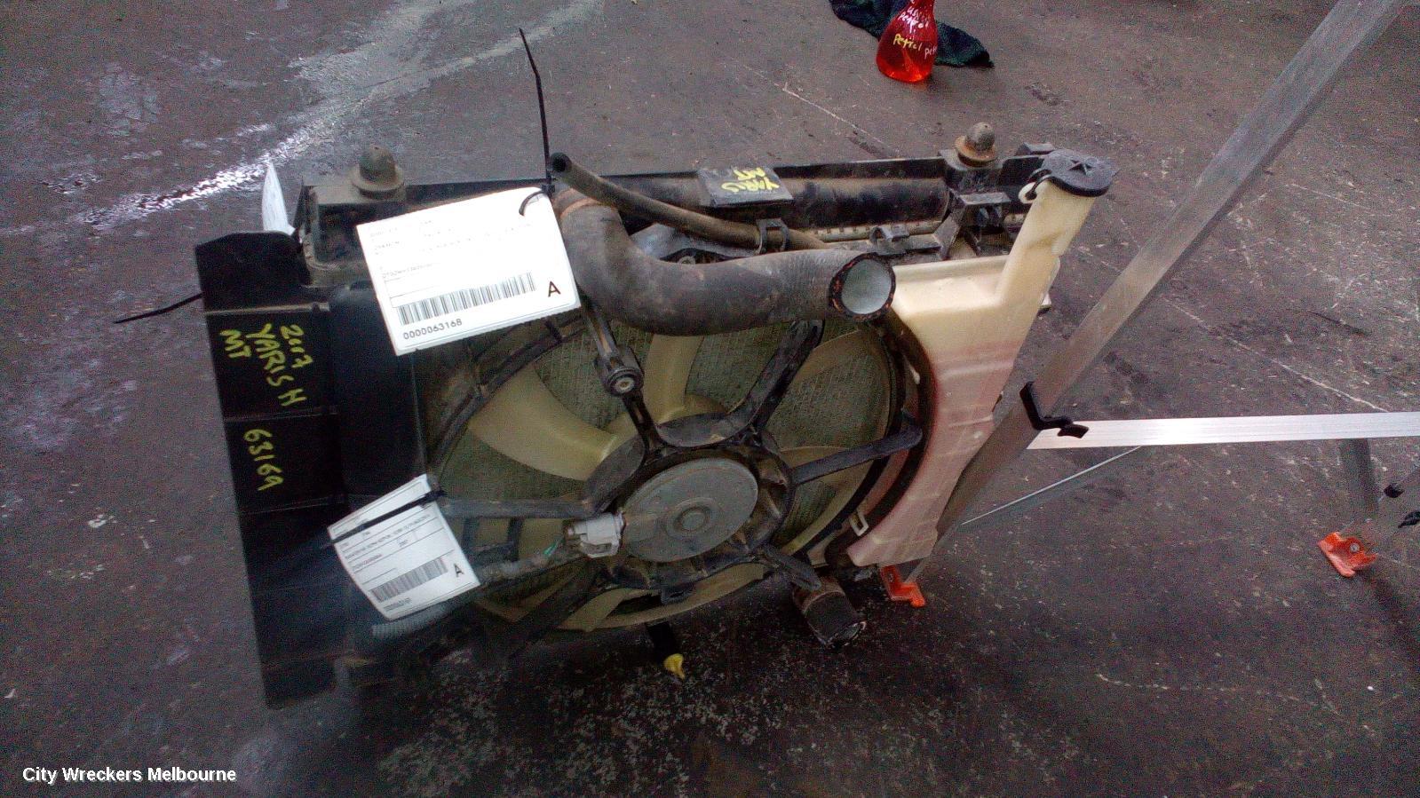 TOYOTA YARIS RADIATOR, MANUAL, 1.3/1.5, NCP9#-NCP13#, 10/2005 - 06/2016 (AUS ONLY) - Image 3