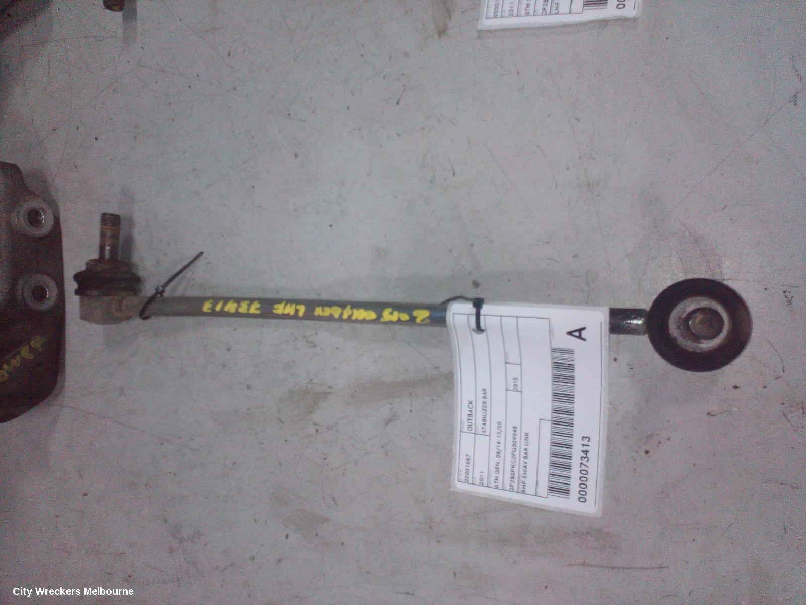 SUBARU OUTBACK STABILISER BAR, 6TH GEN, 08/2014 - 12/2020 - Image 1