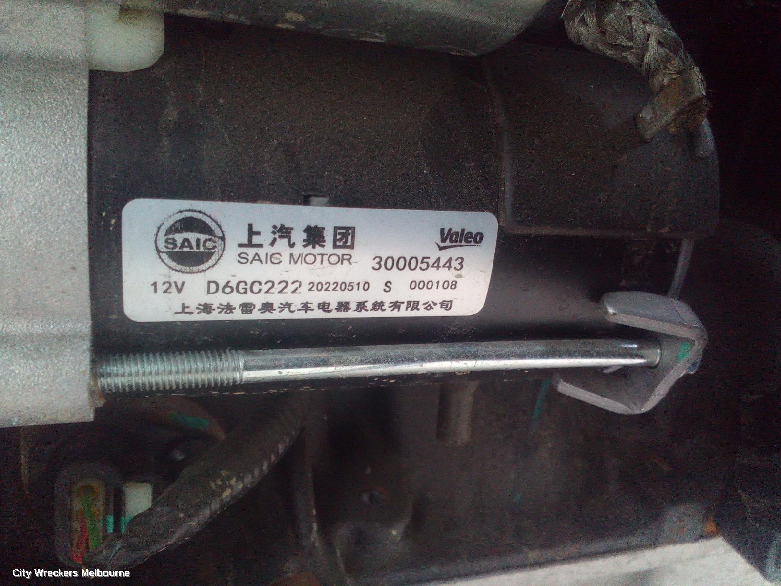MG ZS STARTER, PETROL, 1.5, AZS1, 09/2017 ONWARDS - Image 2