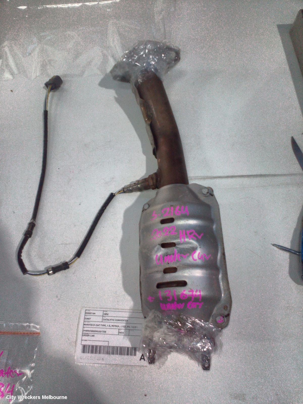 HONDA HRV CATALYTIC CONVERTER, MANIFOLD-CAT TYPE, 1.5, PETROL, L15Z, RV, 12/2021 ONWARDS - Image 2