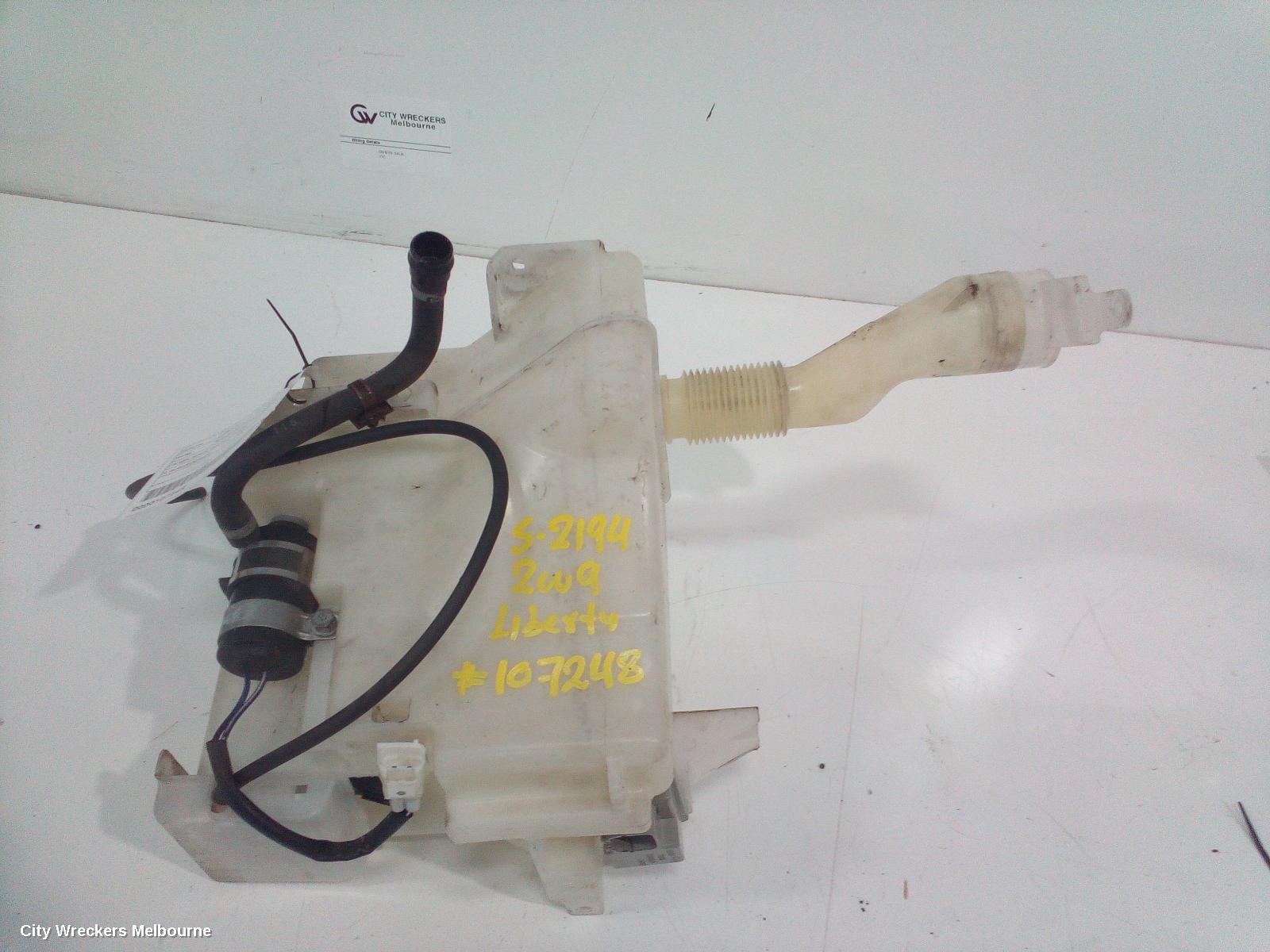 SUBARU LIBERTY WASHER BOTTLE, 4TH GEN, SEDAN, NON H/LAMP WASHER TYPE, 09/2003 - 08/2009 - Image 2