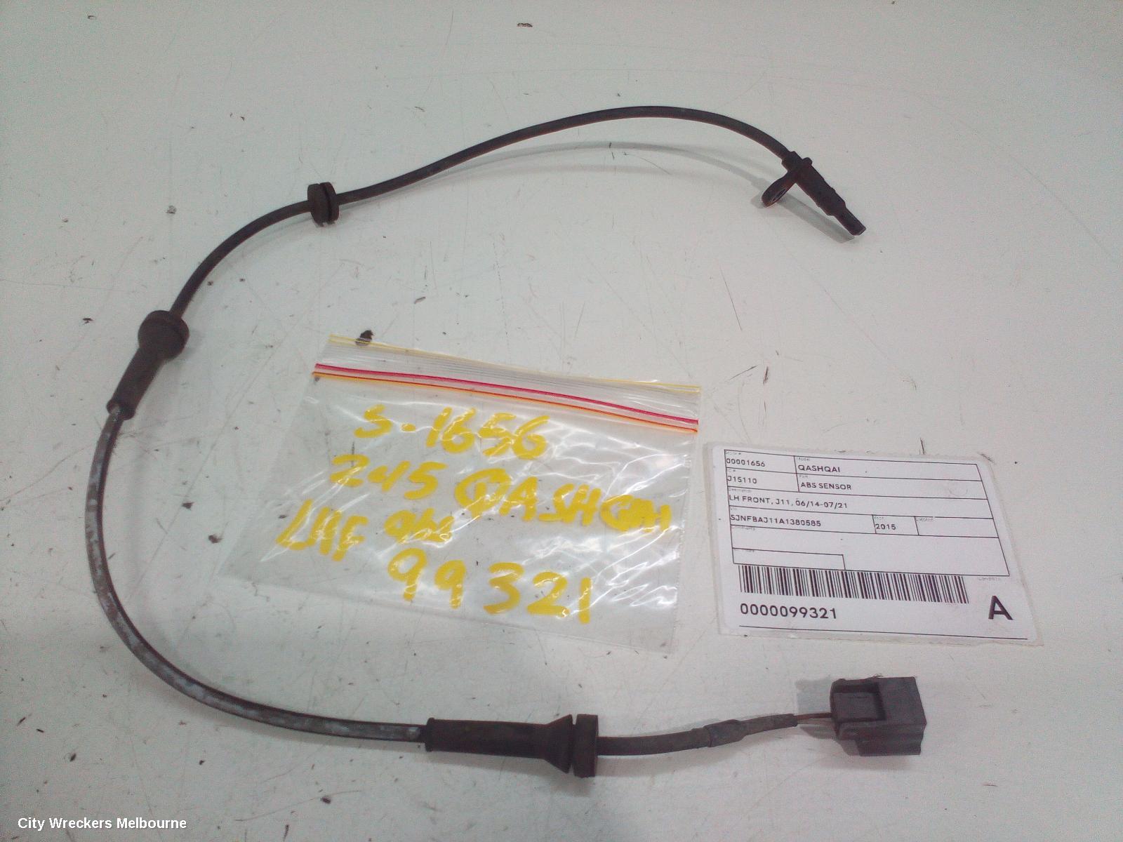 NISSAN QASHQAI ABS SENSOR, LH FRONT, J11, 06/2014 - 07/2021 - Image 3