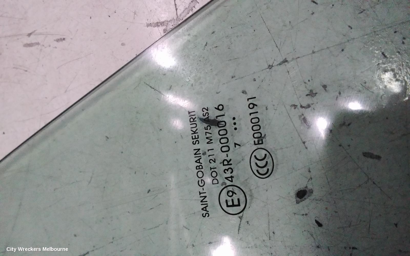 CITROEN BERLINGO RIGHT FRONT DOOR WINDOW, B9C, 03/2009 - 12/2018 - Image 1