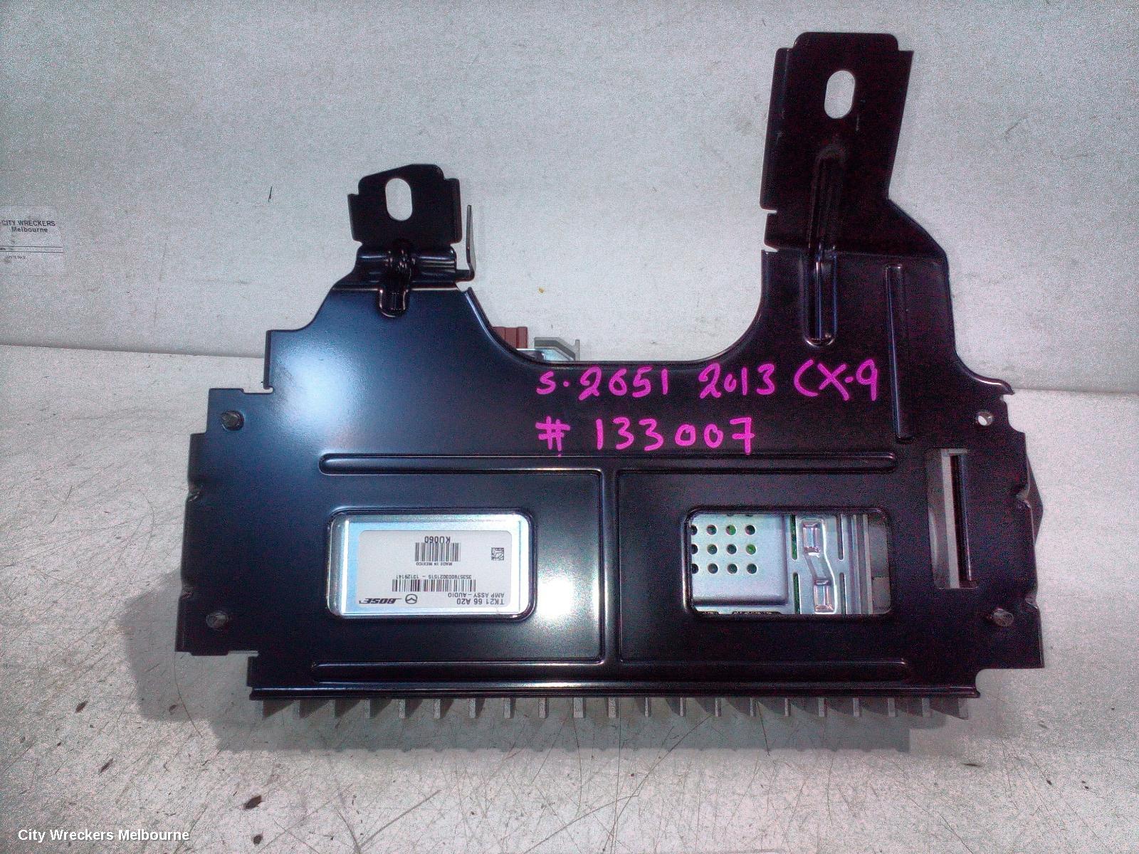 MAZDA CX9 RADIO/CD/DVD/SAT/TV, AMPLIFIER ONLY (ALL BOSE SYSTEM), P/N TK2166A20, TB, 12/2007 - 12/2015 - Image 2