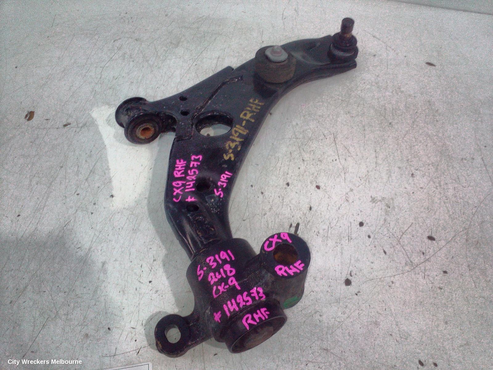MAZDA CX9 RIGHT FRONT LOWER CONTROL ARM, TC, 07/2016 - 12/2024 - Image 2