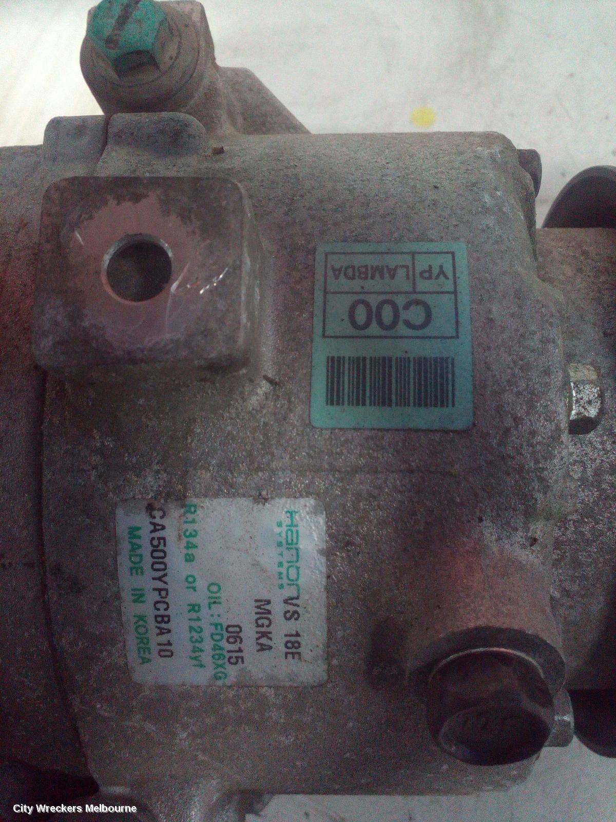 KIA CARNIVAL/GRAND CARNIVAL A/C COMPRESSOR, YP, 3.3, PETROL, G6DH/G6DM, 02/2015 ONWARDS - Image 1