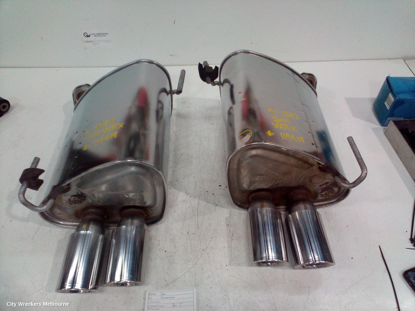 SUBARU WRX EXHAUST SYSTEM, V1, 03/2014 - 10/2021 - Image 2