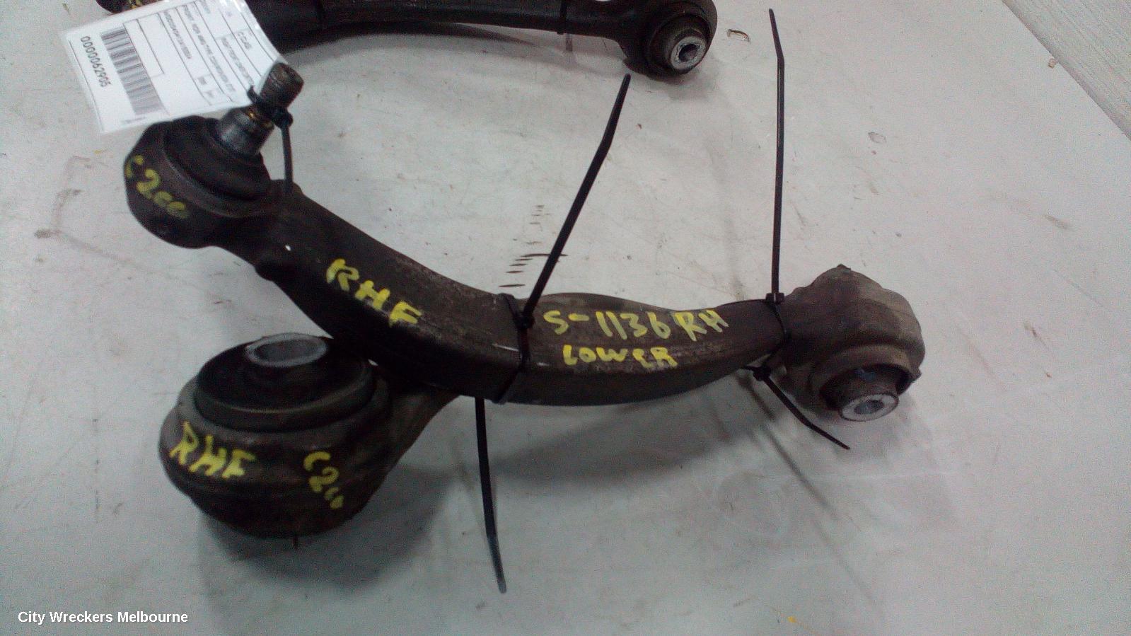 MERCEDES C CLASS RIGHT FRONT LOWER CONTROL ARM, FRONT, NON AMG TYPE, C204/W204/S204, 07/2007 ONWARDS - Image 2