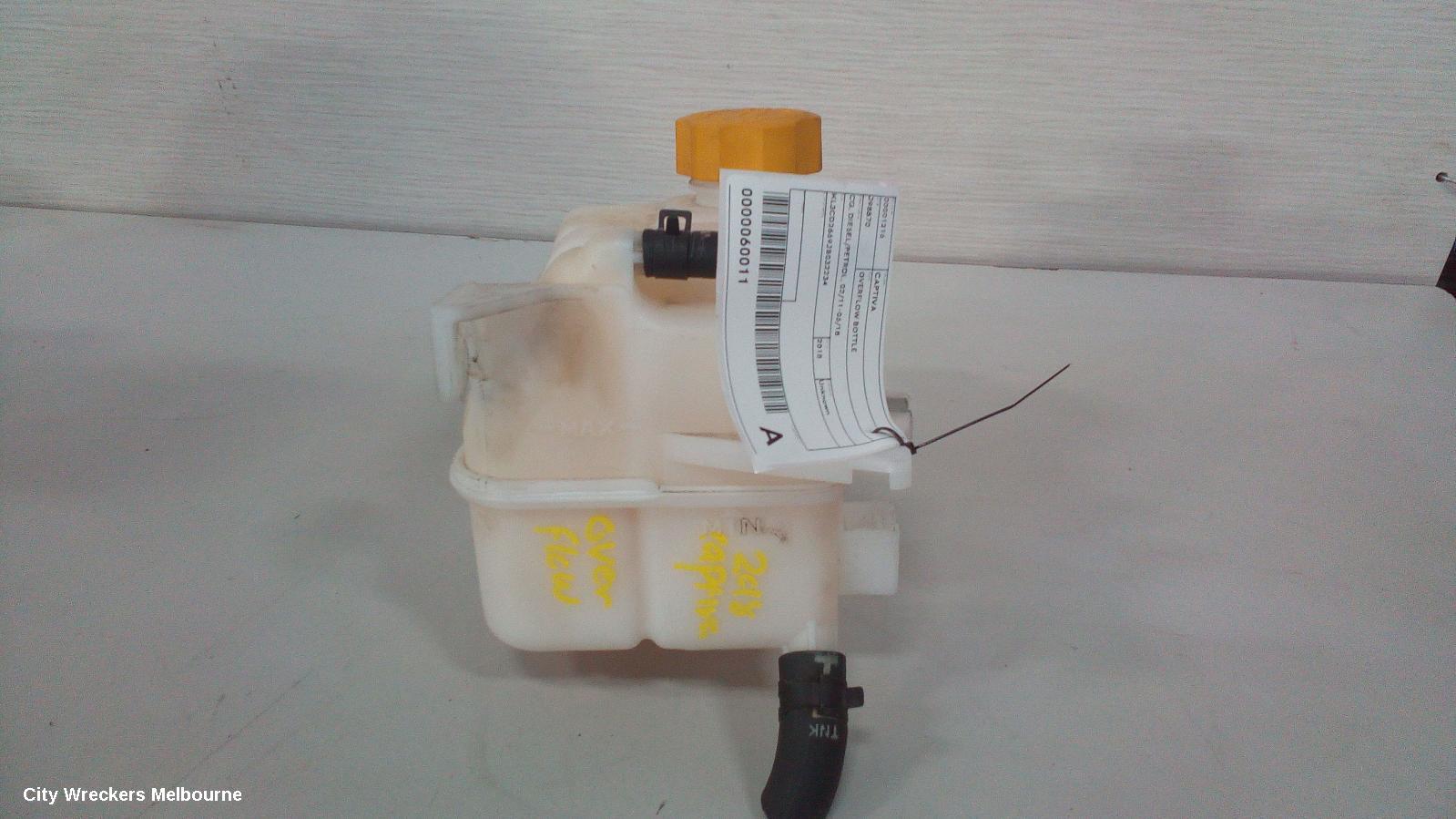 HOLDEN CAPTIVA OVERFLOW BOTTLE, CG, DIESEL/PETROL, 02/2011 - 06/2018 - Image 3