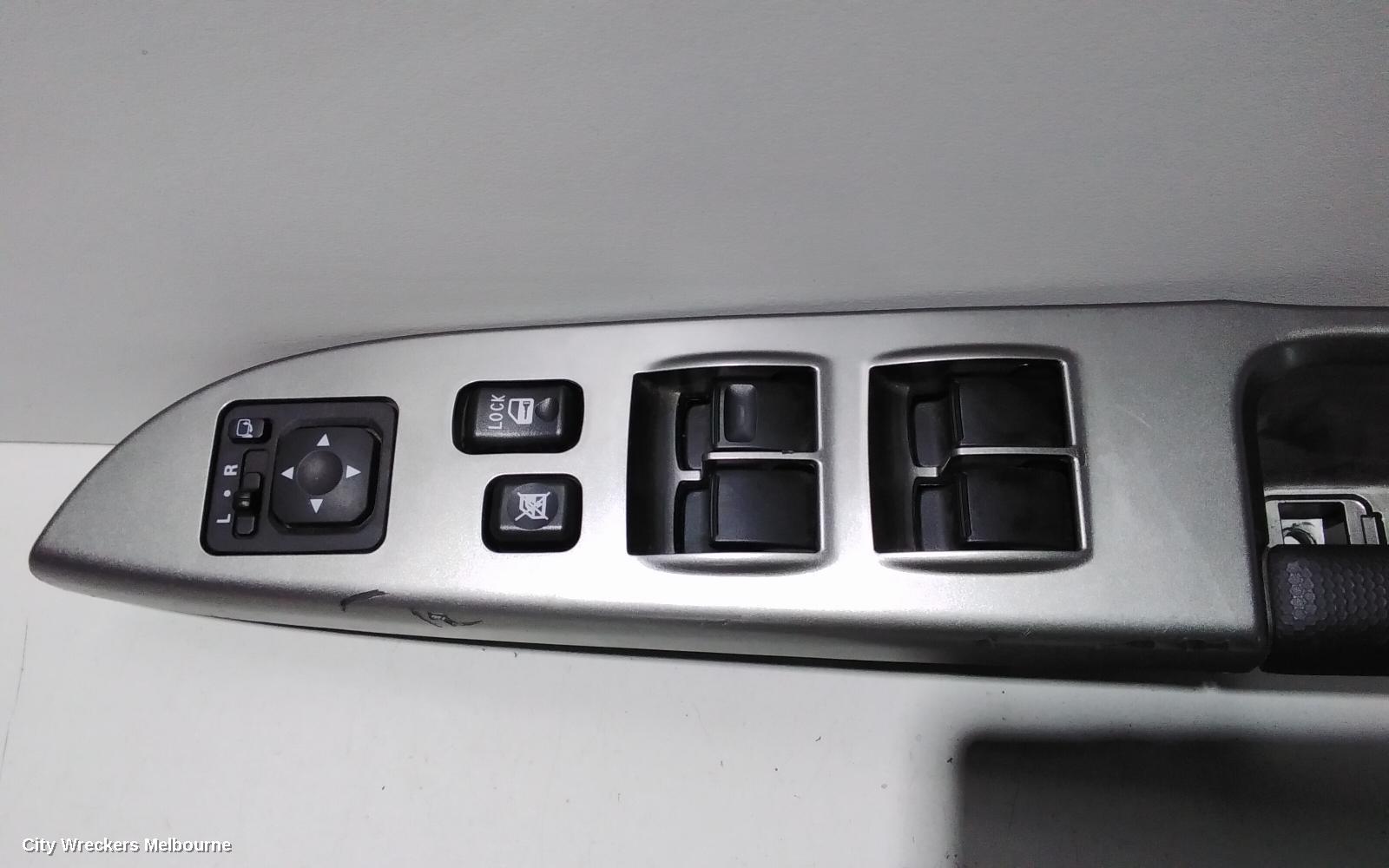 MITSUBISHI ASX PWR DR WIND SWITCH, RH FRONT (MASTER SWITCH), XB-XC, 07/2013 ONWARDS - Image 2