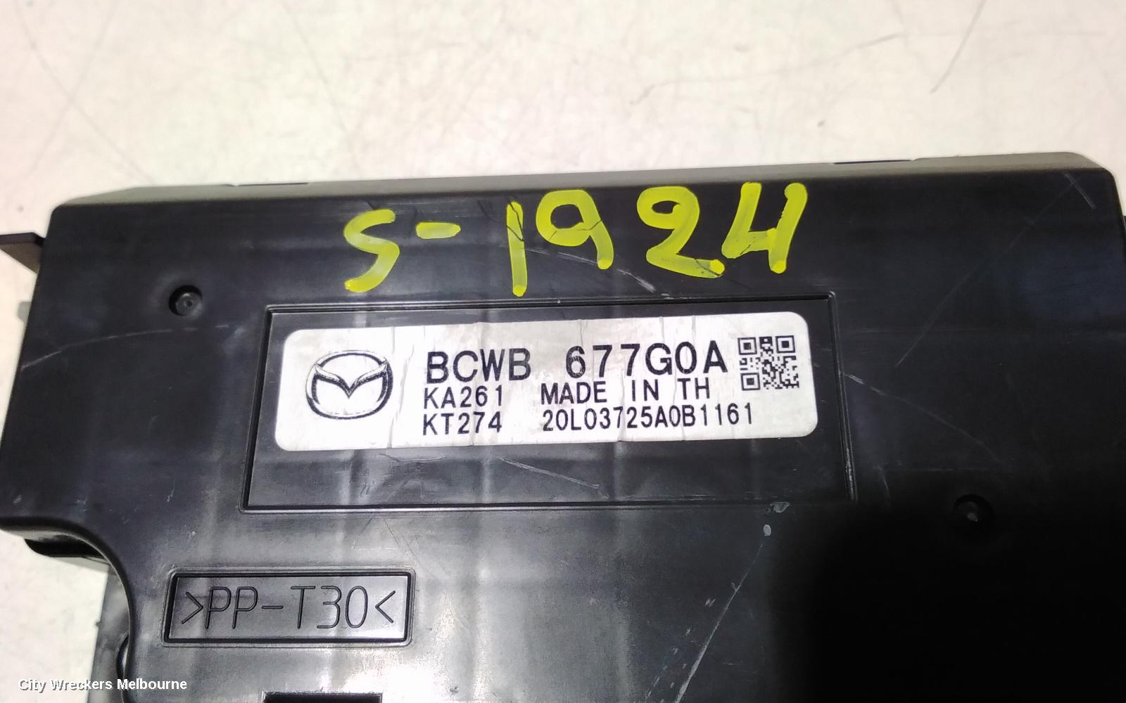 MAZDA 3, BP, 03/2019 ONWARDS, BCWB 677G0A POWER UNIT CONTROL MODULE : 95650 - Image 2