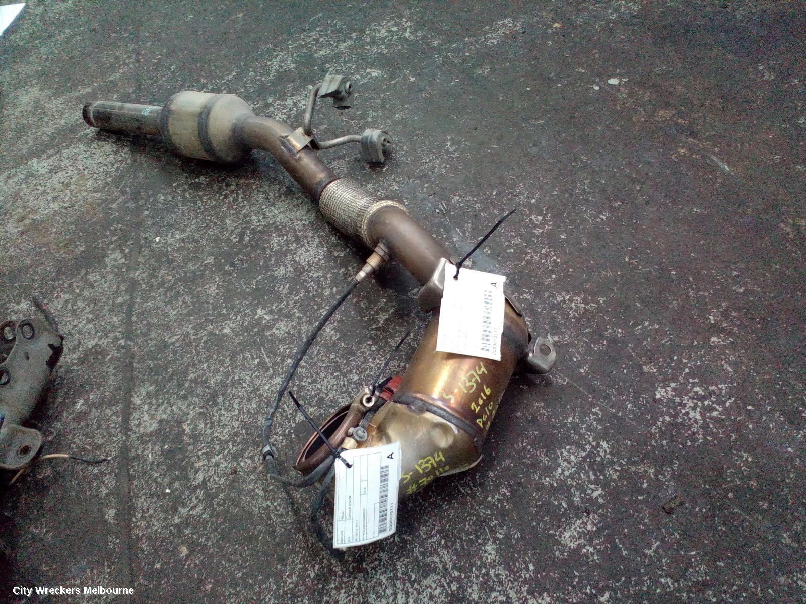 VOLKSWAGEN POLO CATALYTIC CONVERTER, DOWNPIPE-CAT TYPE, 1.2, PETROL, CJZC/CJZD CODE, 6R, 05/2014 - 09/2017 - Image 2