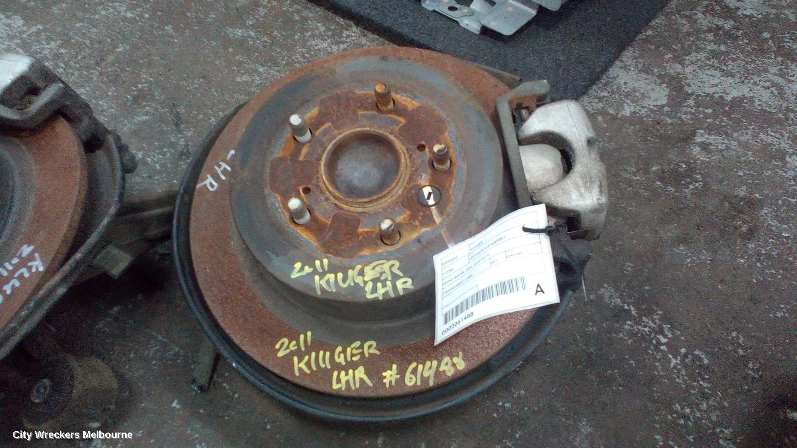 TOYOTA KLUGER LEFT REAR HUB ASSEMBLY, GSU40-GSU45, 2WD, 05/2007 - 02/2014 - Image 3