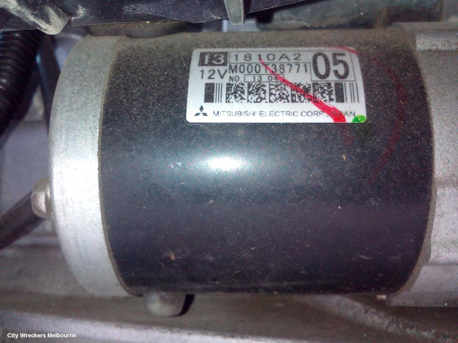 MITSUBISHI ASX STARTER, PETROL, 2.0/2.4, 1.3KW MITSUBISHI M000T38771, XA-XD, 05/2010 ONWARDS - Image 2