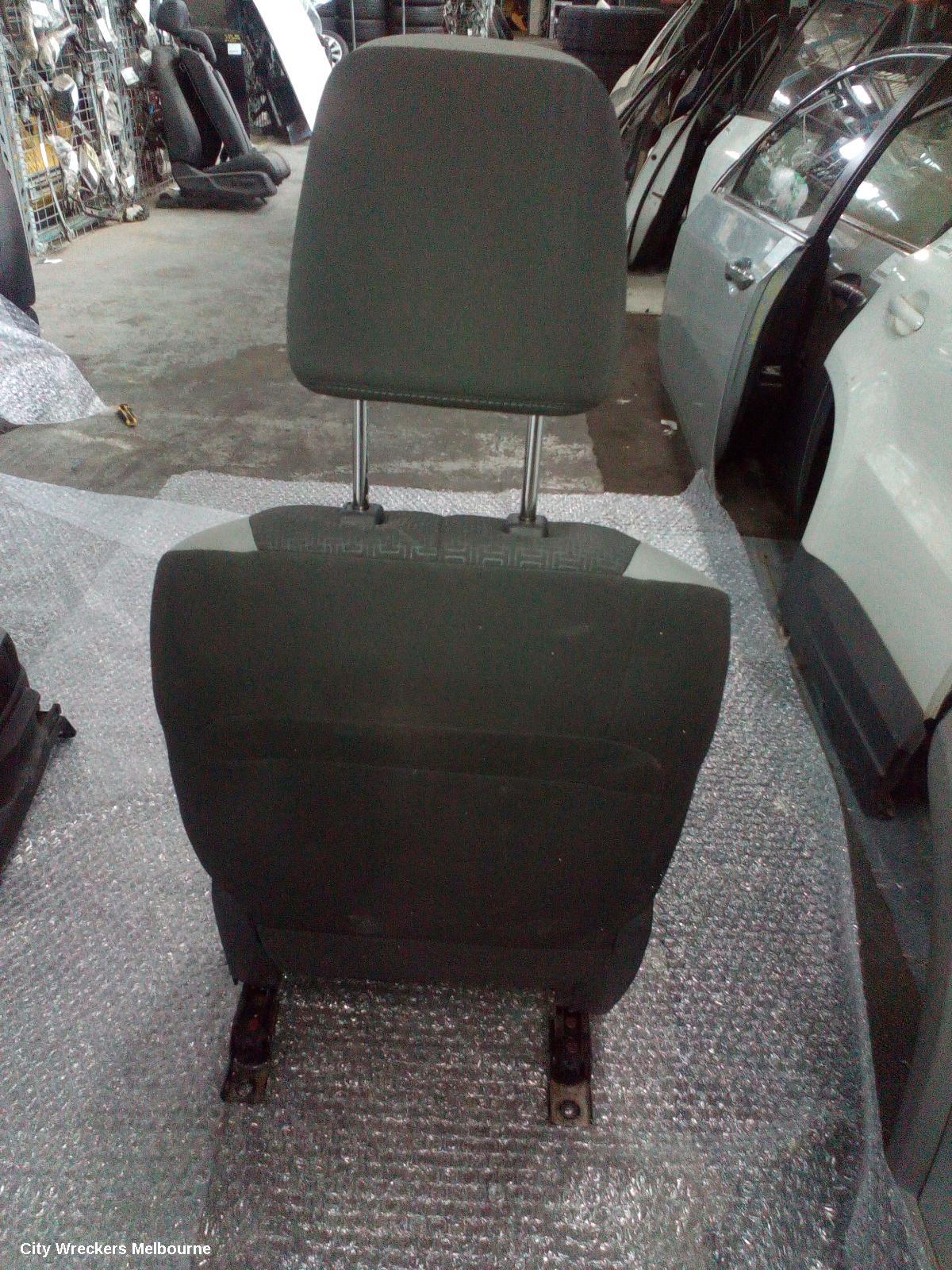 HOLDEN COLORADO FRONT SEAT, LH FRONT, RG, CLOTH, NON AIRBAG TYPE, 01/2012 - 12/2020 - Image 2