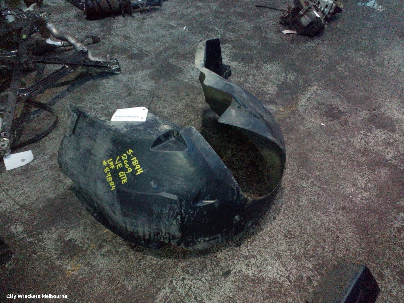 HOLDEN COMMODORE LEFT GUARD LINER, VE, FRONT, 08/2006 - 04/2013 - Image 3