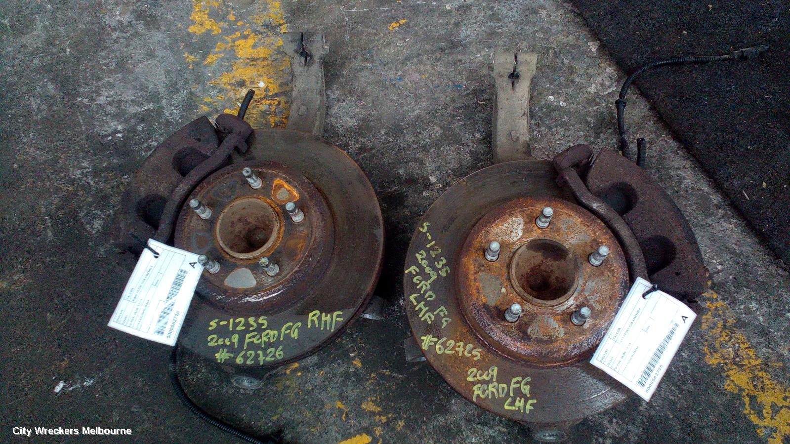 FORD FALCON LEFT FRONT HUB ASSEMBLY, FG-FGX, 05/2008 - 12/2016 - Image 2