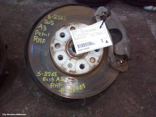 AUDI A3 RIGHT FRONT HUB ASSEMBLY, 8V, 1.4, PETROL, 05/2013 - 10/2020 - Image 1