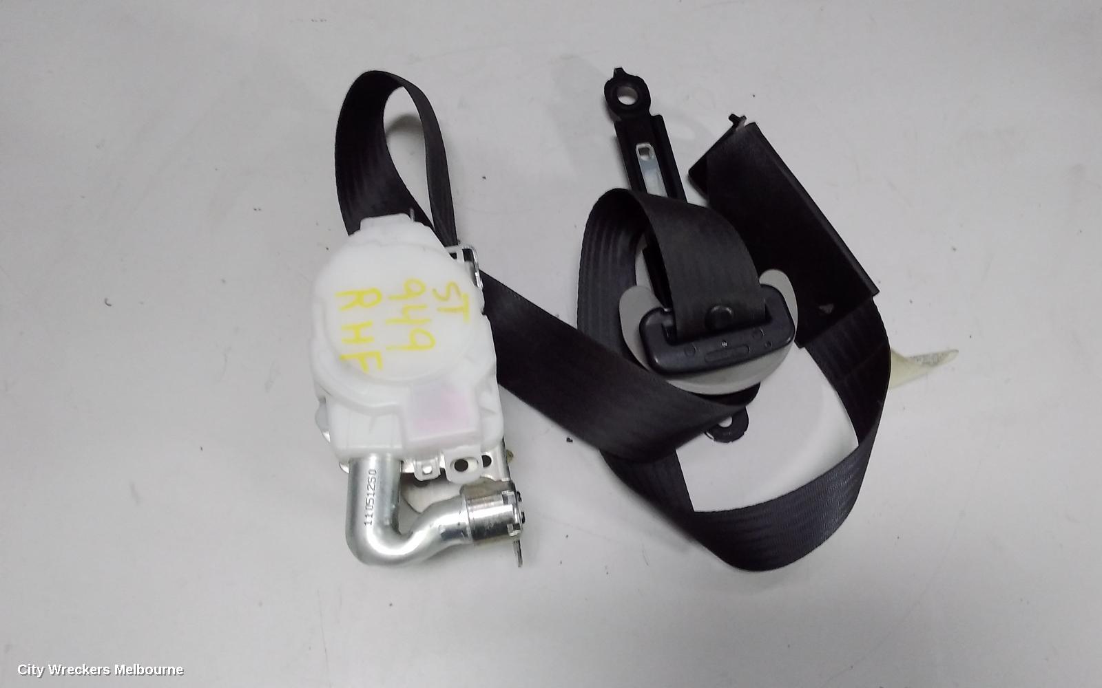 TOYOTA KLUGER SEATBELT/STALK, RH FRONT, SEAT BELT ONLY, GREY, GSU40-GSU45, 05/2007 - 07/2010 - Image 2