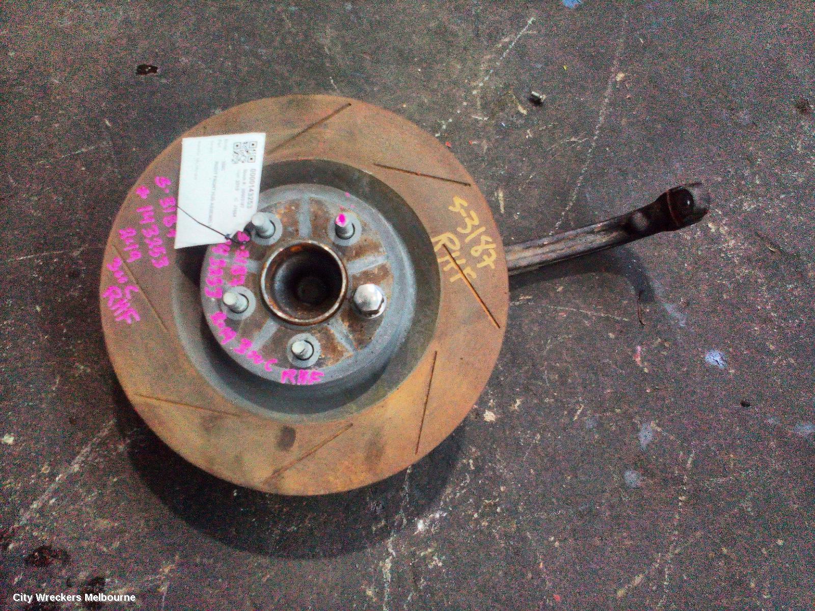 CHRYSLER 300C RIGHT FRONT HUB ASSEMBLY, LX2, 12/2011 - 12/2021 - Image 2
