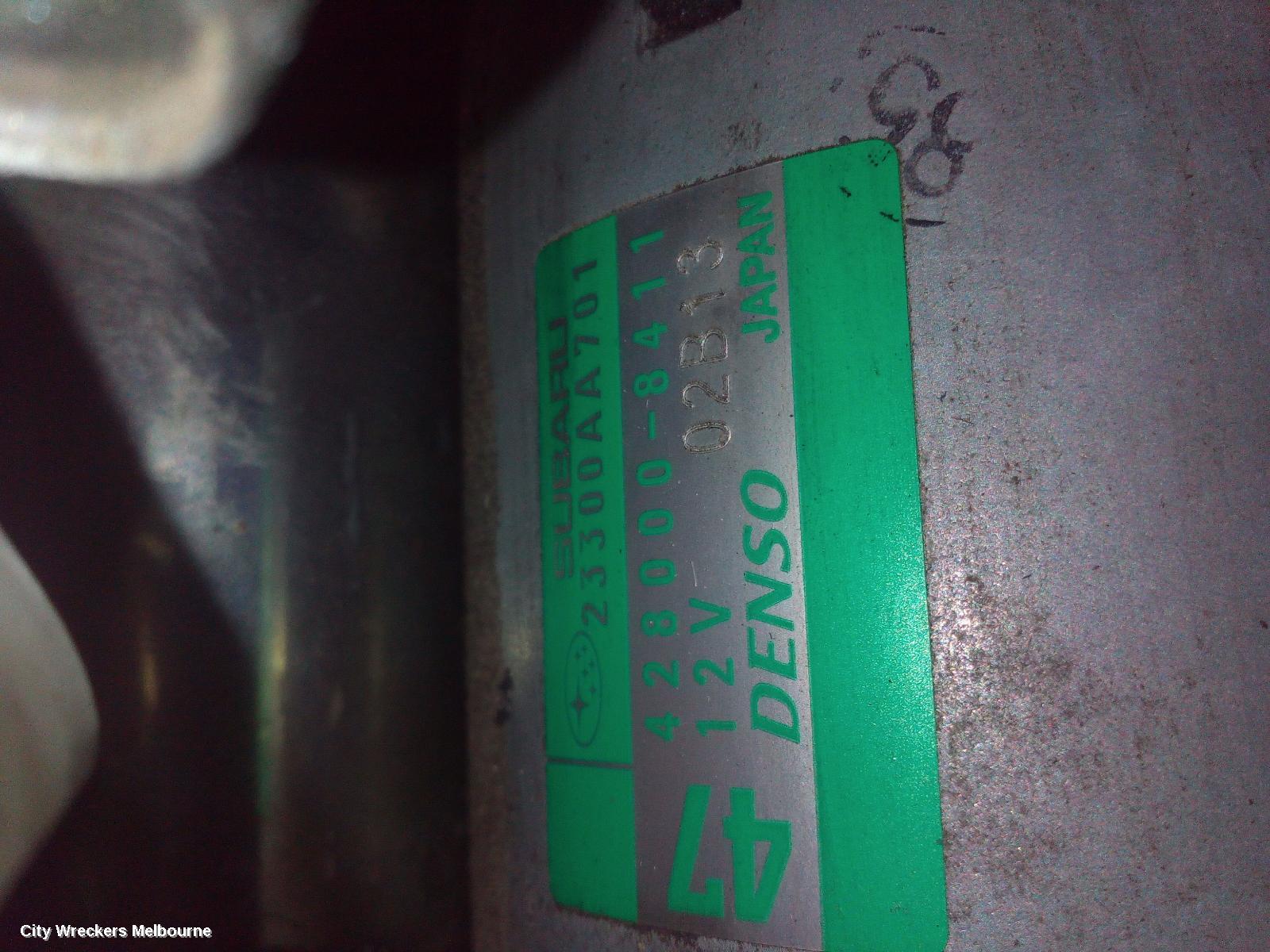 SUBARU FORESTER STARTER, PETROL, FB25, AUTO, CVT, SJ, 12/2012 - 08/2018 - Image 2