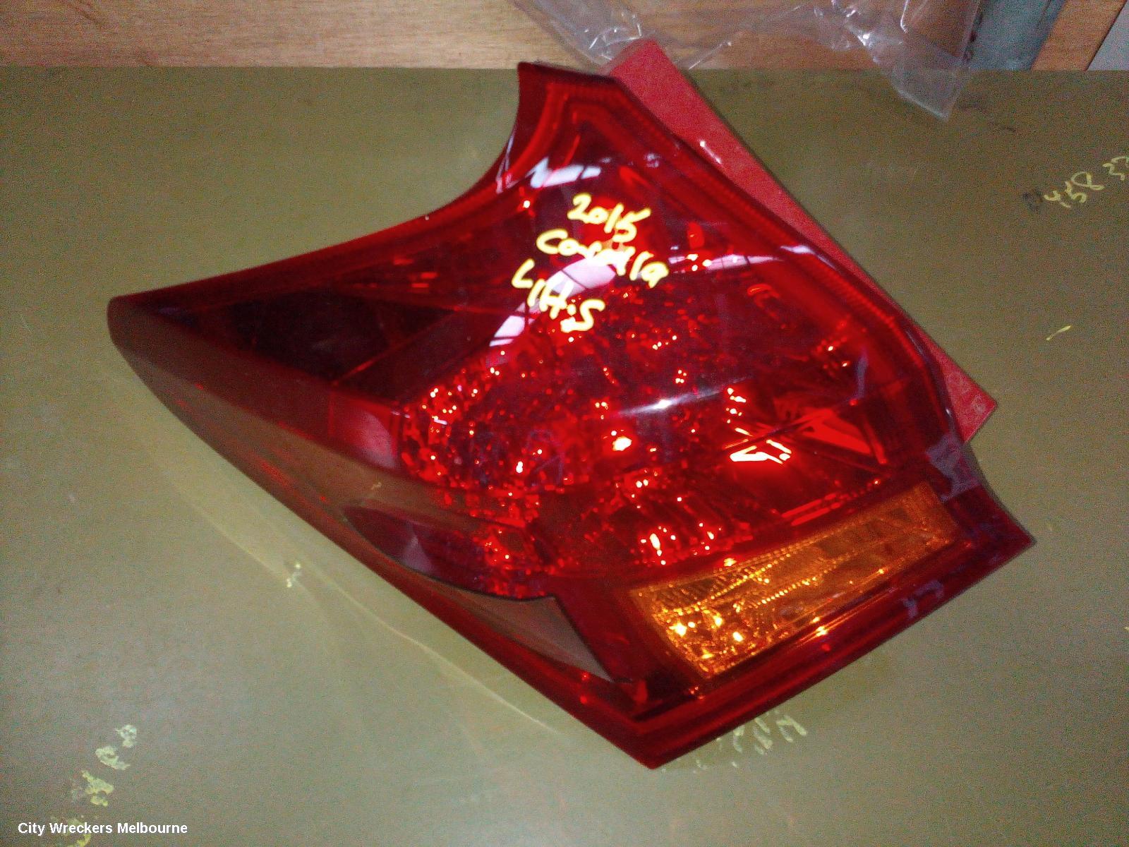 TOYOTA COROLLA LEFT TAILLIGHT, ZRE182R, HATCH, 10/2012 - 03/2015 - Image 1