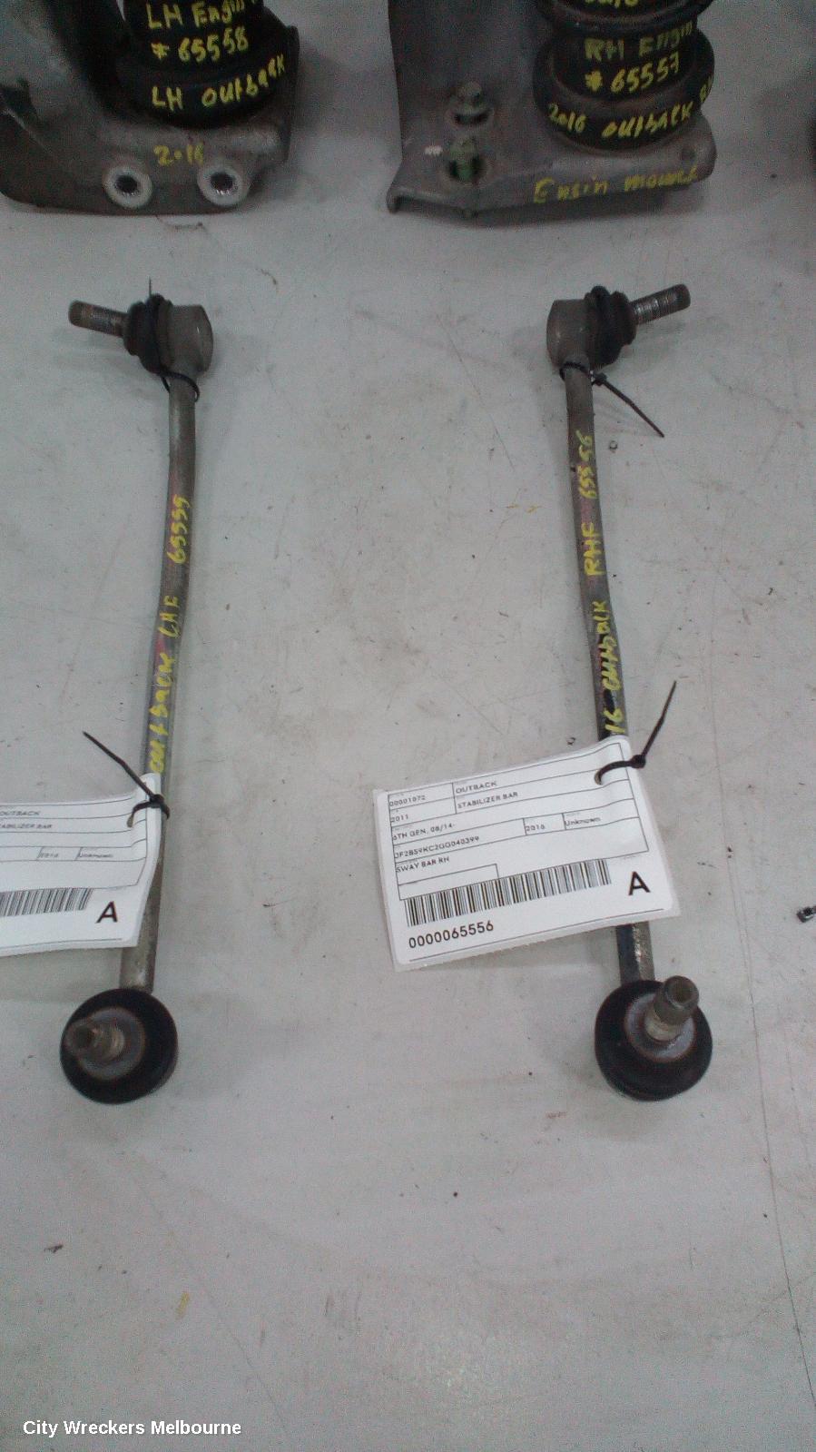 SUBARU OUTBACK STABILISER BAR, 6TH GEN, 08/2014 - 12/2020 - Image 2