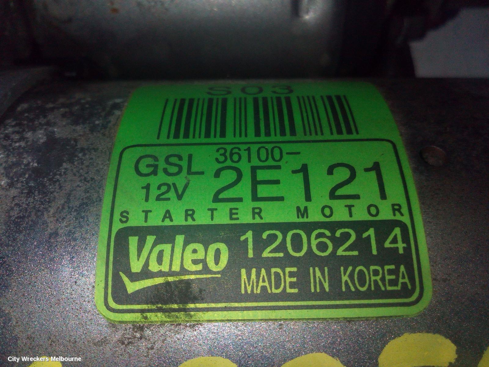 HYUNDAI IX35 STARTER, PETROL, 2.0, G4NC, LM SERIES, 06/2013 - 01/2016 - Image 3